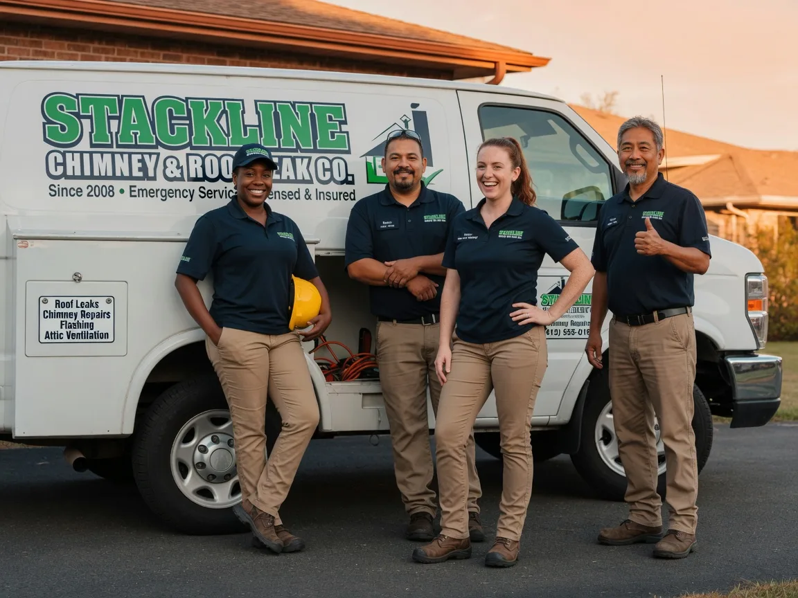 Chimney flashing repair company in Durant, MS